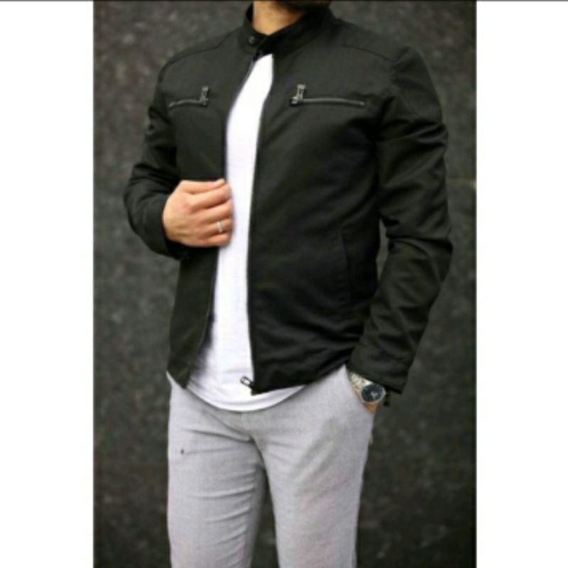 Jaket Semi Katun Pria Premium / Jaket Formal / Jaket kantor
