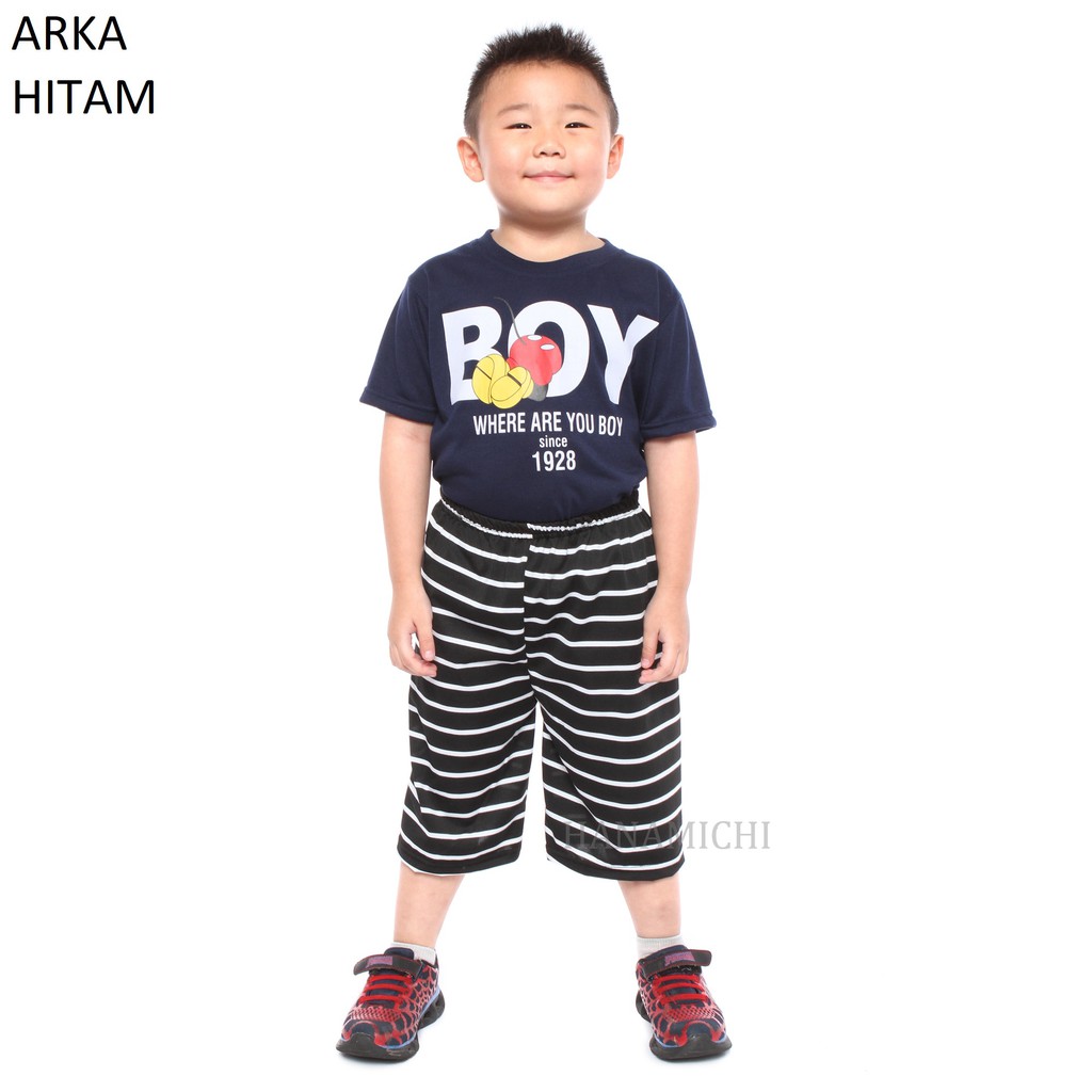 Hanamichi ARKA Celana Anak Pendek Salur