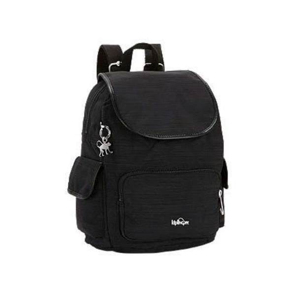 Preloved PL Tas bag  Authentic Auth Asli Kipling Twist LM City Pack Small Mat Black backpack ransel