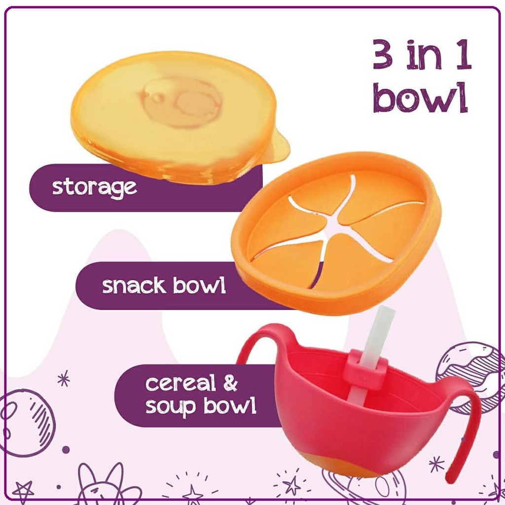 B.Box Bowl + Straw