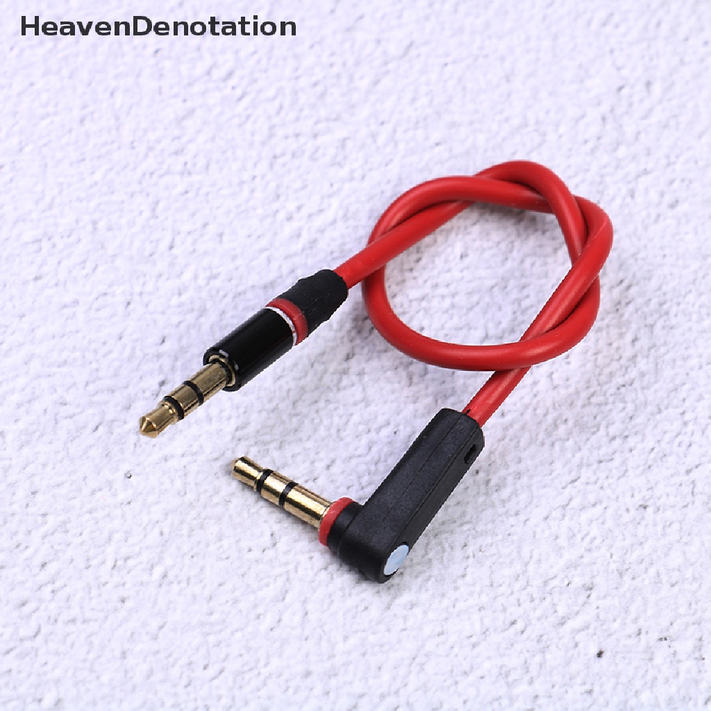 (Heavendenotation) Kabel Jack Audio 3.5mm Male Ke Male Stereo Panjang 20cm