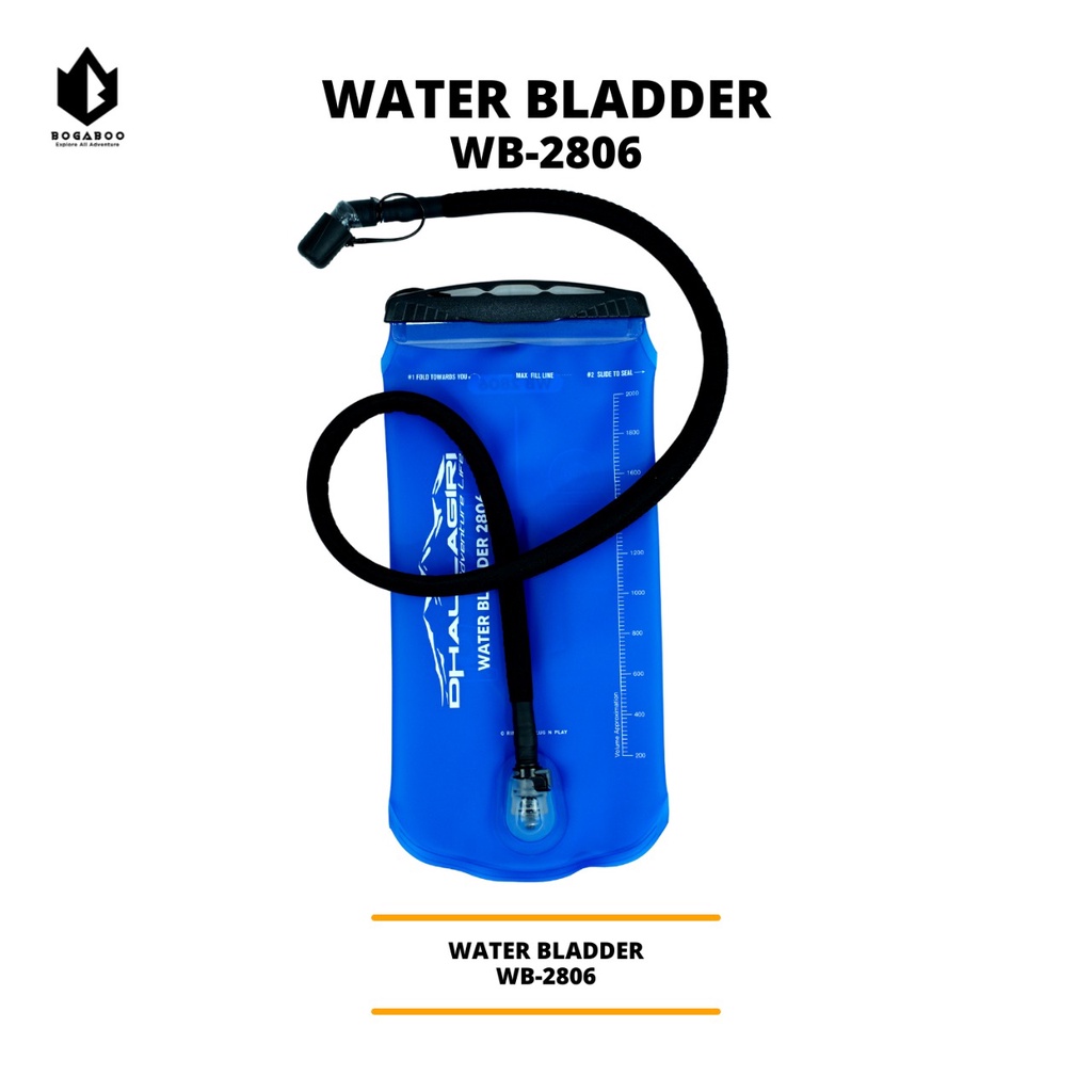 ( BISA COD KO ) Dh waterbladder 2806 dhaulagiri - waterblader - water blader - waterblader dhaulagiri - kantong air minum 2 L - DH TEMPt minum buAT SEPEDAAN