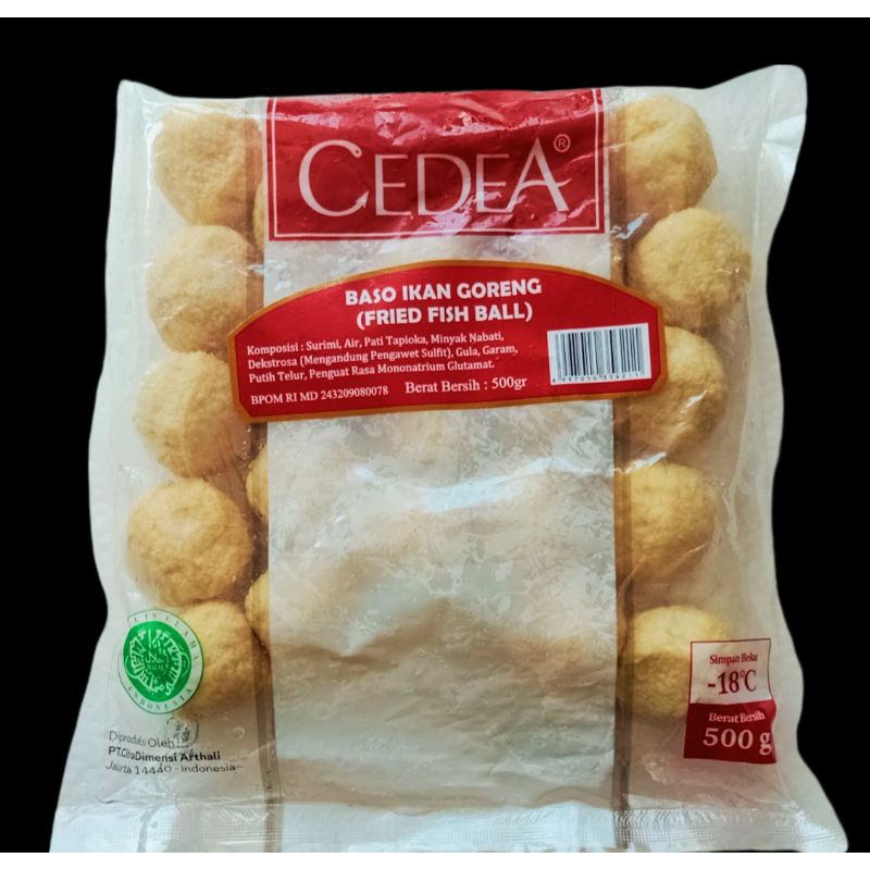 

CEDEA BAKSO IKAN GORENG 500GR