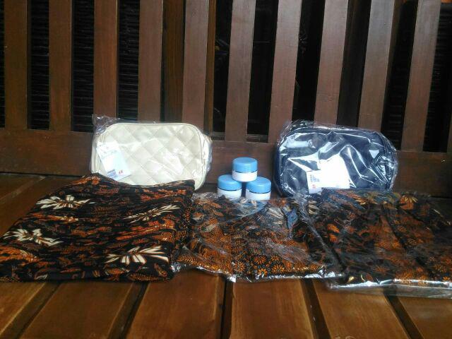 Couple Batik Sudri Family Rok Plisket Jumbo Dan Kemeja Ayah Serta Anak