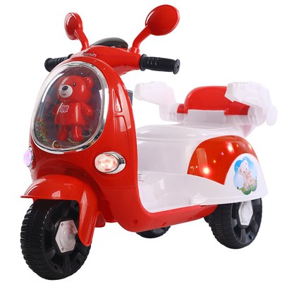 Sepeda motor listrik anak-anak roda tiga 1-3-6 tahun isi ulang remote control mobil bayi bisa duduk