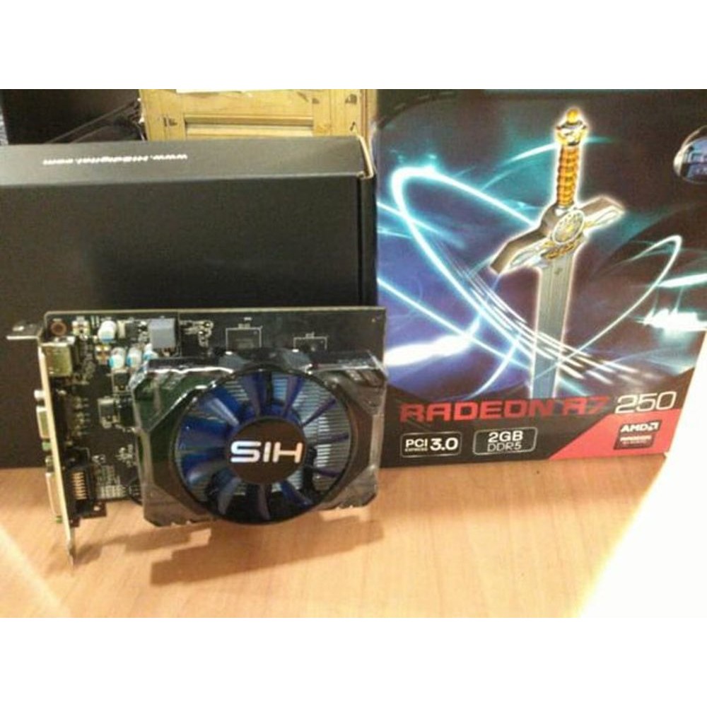 Unik HIS RADEON R7 250 iCooler Boost Clock 2GB GDDR5 Murah Berkualitas