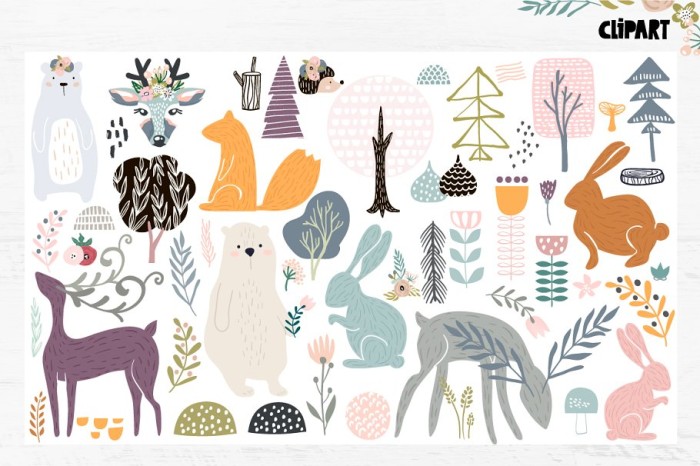 Woodland Mood - Vector Designs