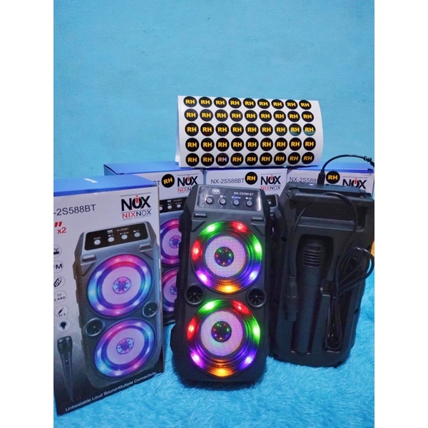 Speaker Bluetooth Karaoke Nix Nox