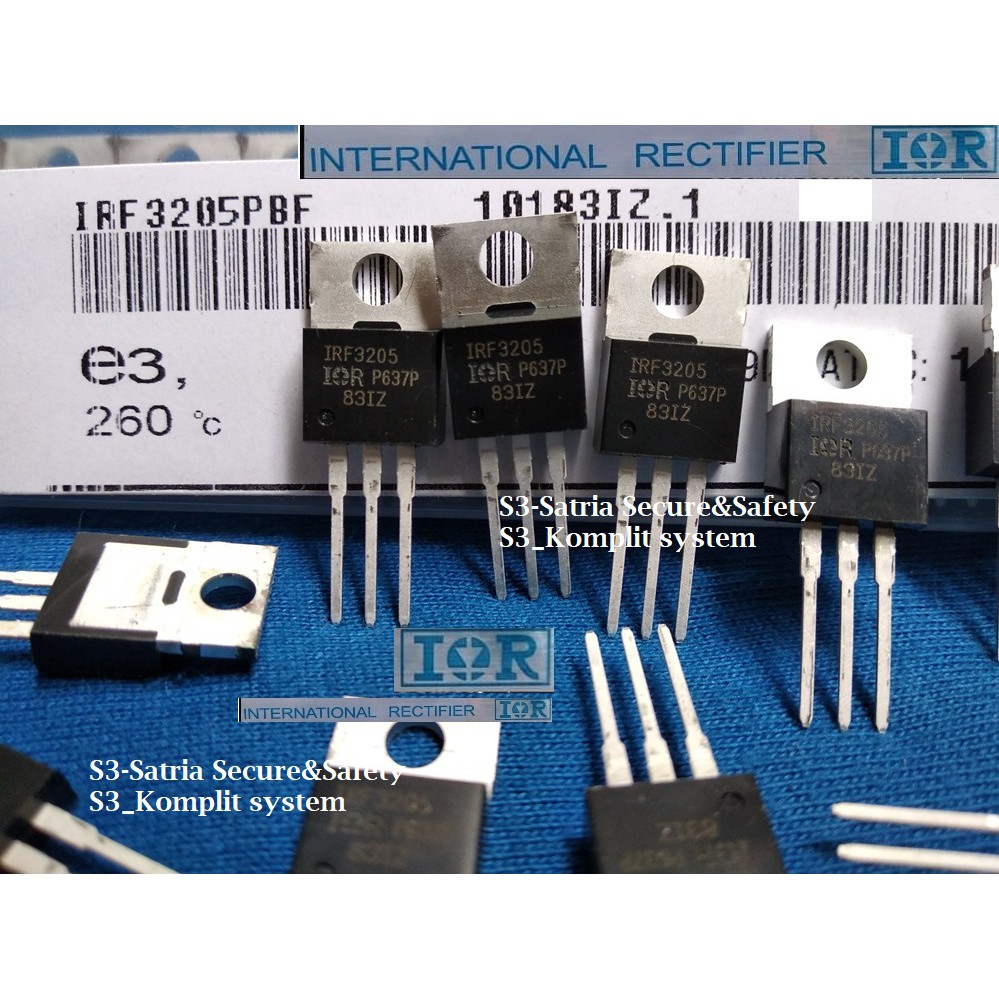IRF3205PBF Mosfet IRF3205 Transistor IRF 3205
