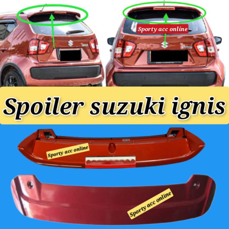 Spoiler suzuki ignis