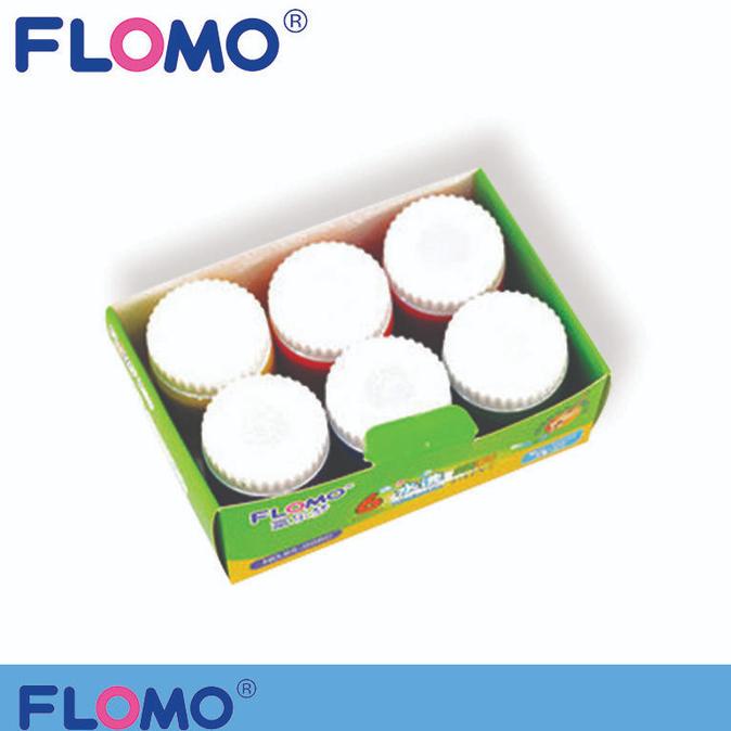 

TERBARUU!! Flomo Washable Kids Paint - Neon 6 Warna TERLARIS