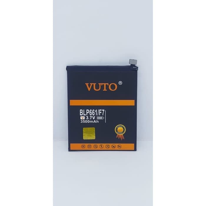 Double Power Battery Batre Baterai Vuto Oppo F7  BLP661 BLP-661 BLP 661