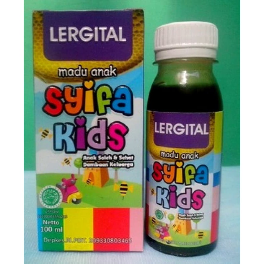 Madu anak Syifa Kids LERGITAL alergi gatal-gatal bisul