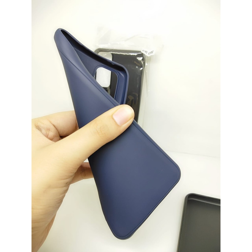 Premium MY CHOICE Vivo V20 SE 6.44 inchi Softcase Doff Premium Soft Touch Ultra Slim