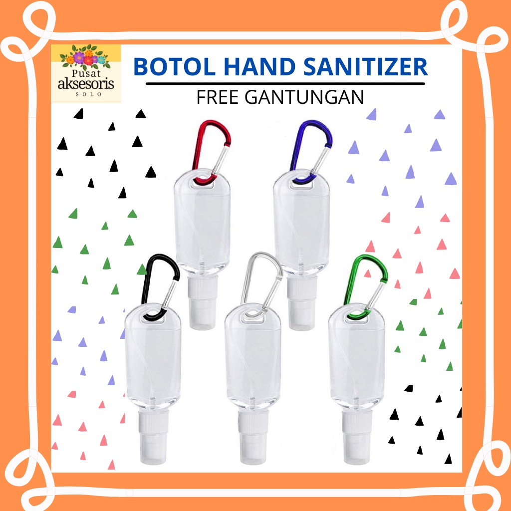 BOTOL HAND SANITIZER GANTUNG / HAND SANITIZER HOLDER