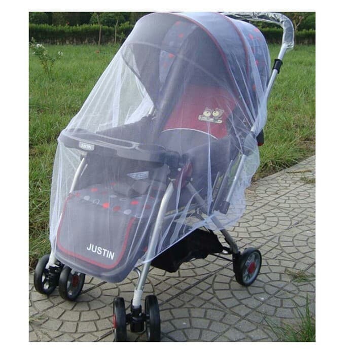 Kelambu Stroller - Jaring Anti Nyamuk Untuk Stroller Semua Type - Kelambu Stroller Anti Nyamuk