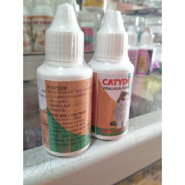 CATYDOL CAT 30 ml - Penurun Panas Kucing