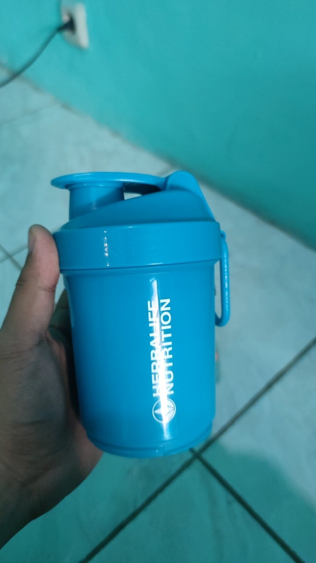 (1kg Isi 5) Herbalife Smart Shaker Biru New Original Herbal Life