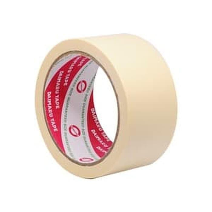 

Daimaru Lakban Kertas / Lem Kertas / Masking Tape 2 Inch