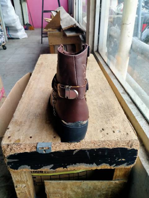 Sepatu Jungle Jenggel HARLEY DAVIDSON Boots Turing Kulit Asli Moge Bikers Pacuan Original Leather