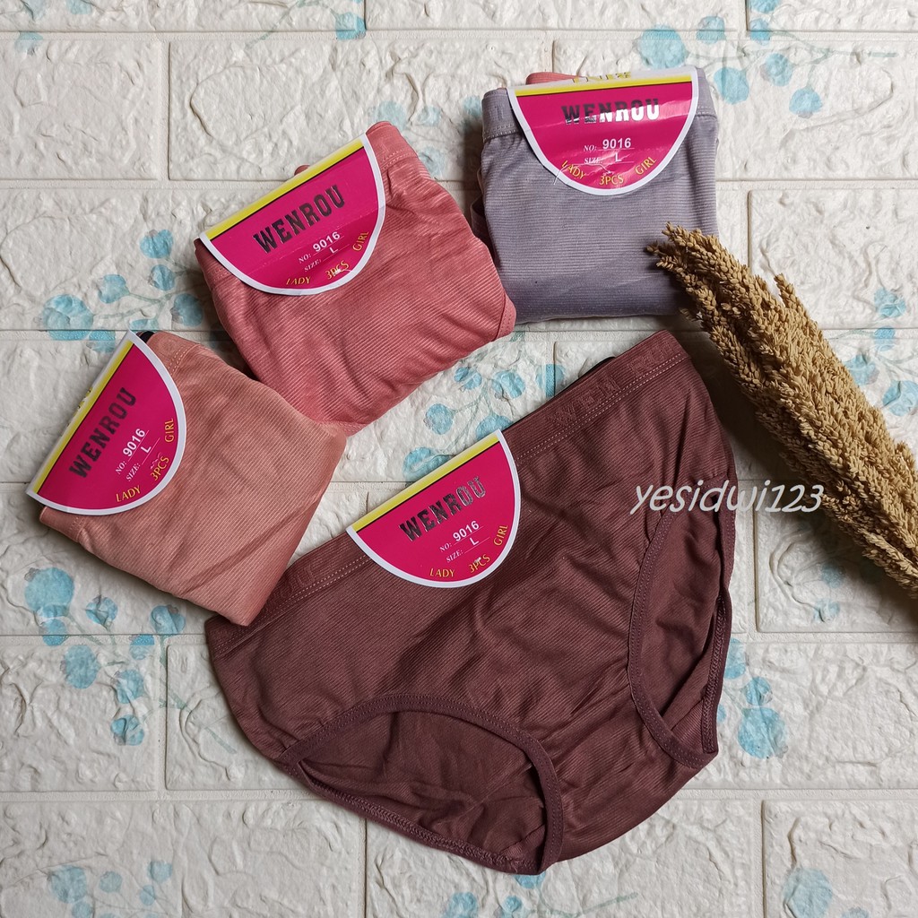Celana Dalam Wanita Sexy Dewasa Ukuran L WENROU CD Sempak Cewek Harga Murah Bisa COD