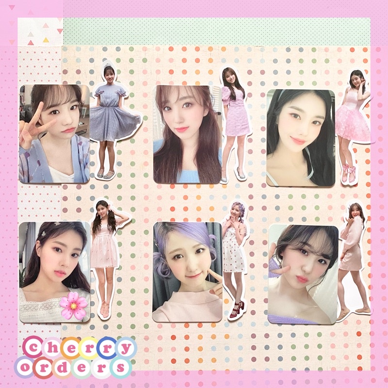 IZ*ONE Photocard &amp; Sticker Set : dicon Vol.11 Shall we DANCE? Deluxe Edition Yuri Nako Eunbi Hyewon Hitomi Chaeyeon