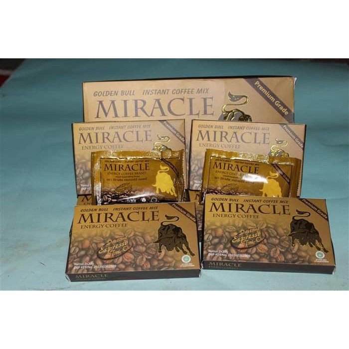 

Miracle Golden Bull energy coffee