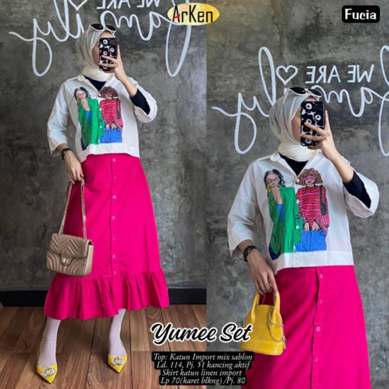 Setelan Rok || Arken