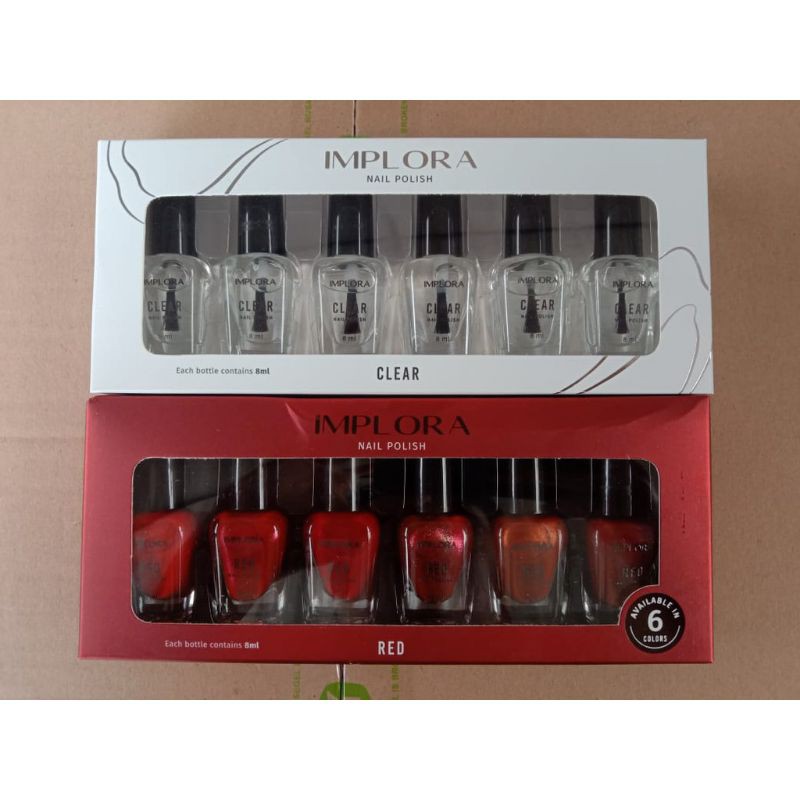 Kutek Implora Isi 6 Pcs // Nail Polish Cuteks 3.Farian