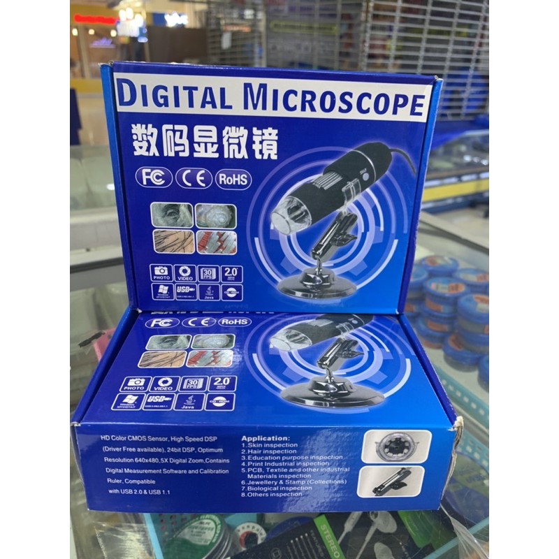 USB Digital Microscope Camera DM-500 500X 8 LED Endoscope