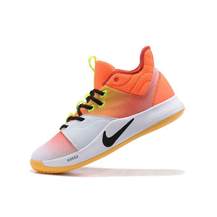 nike orange basketball shoes