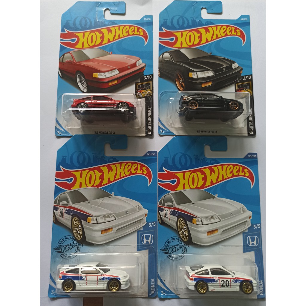 Jual Hot Wheels 88 Honda Crx Cr-x hitam 