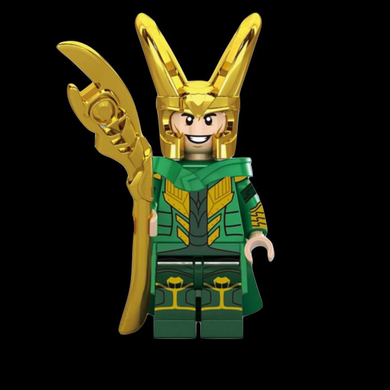 action figure loki avengers XH1373 marvel mini figure super hero iron man spider man hulk thanos bat