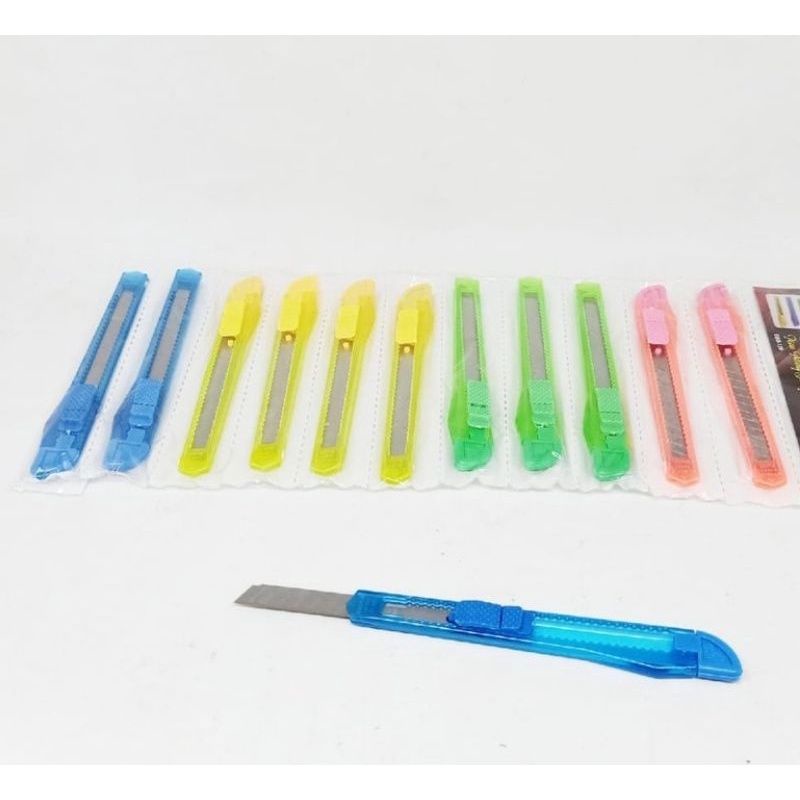 

Pisau pemotong Cutter Plastik Kecil Serbaguna