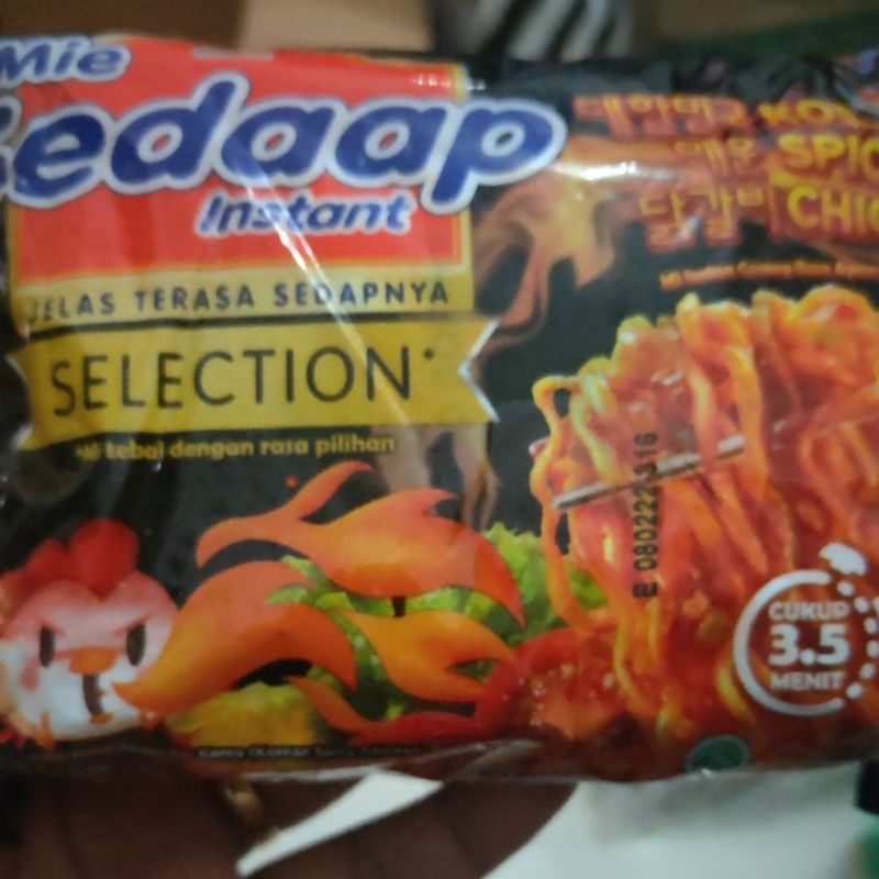 

Mie INSTAN Sedaap Korean Spicy Chicken