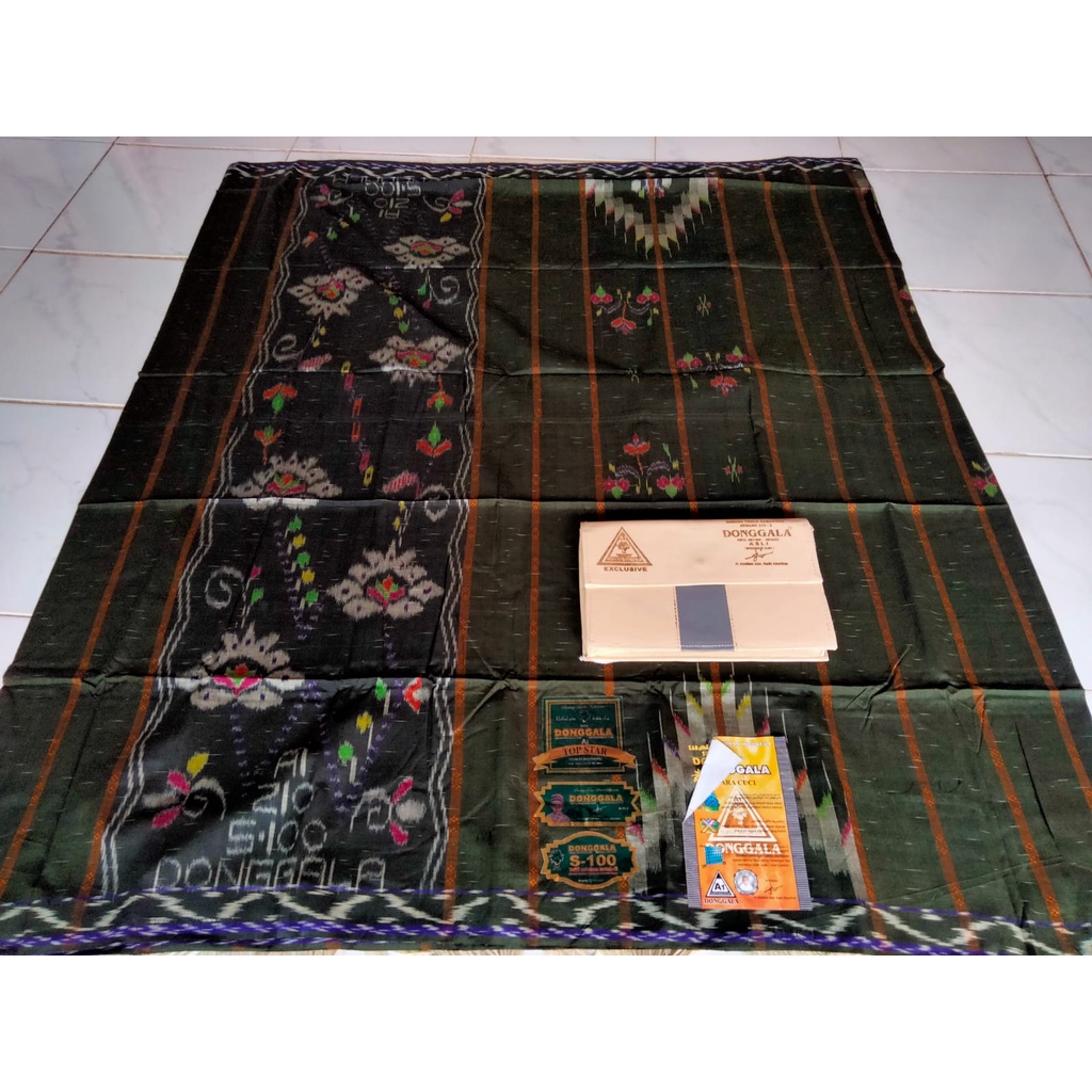 Sarung Donggala A1 Original Sutra full versi