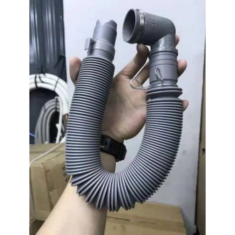 SELANG PEMBUANGAN AIR FLEXIBEL MESIN CUCI 1 TABUNG LG SAMSUNG - SLANG DRAIN MESIN CUCI SAMSUNG 1.2 M