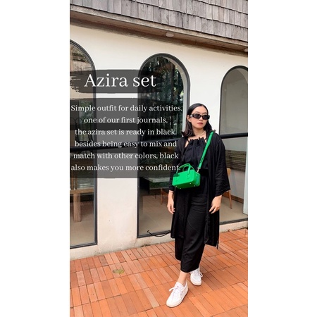 PAKAIAN WANITA / SETELAN / AZIRA SET / DJURNAL 1