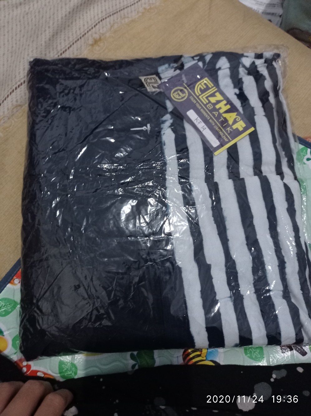 Gamis Twill Ori / Model Kaftan / Batik Elzhaf / Asli Pekalongan