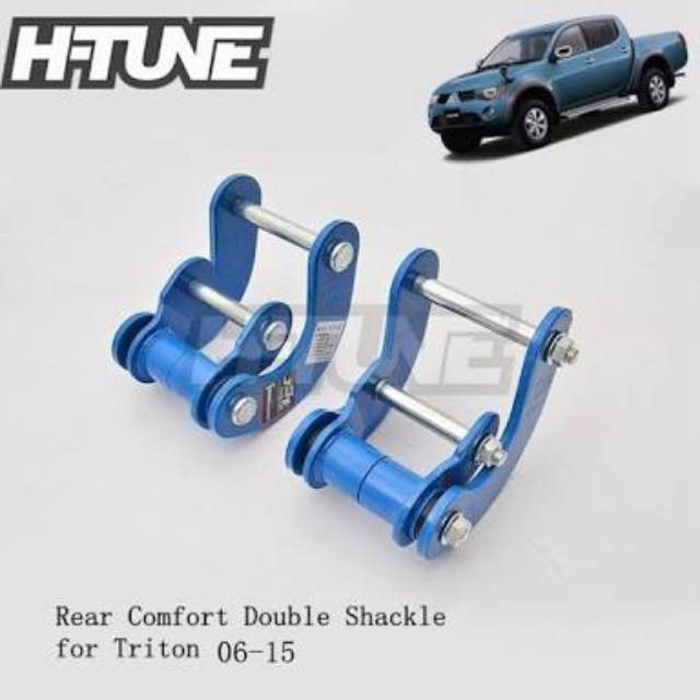 Peninggi mobil mitsubishi triton G Shackle shakle JS1 2,75 inch triton shackle lift kits pair