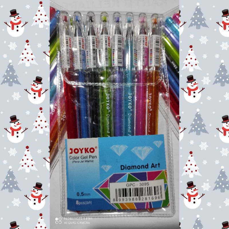 

pulpen joyko warna gel