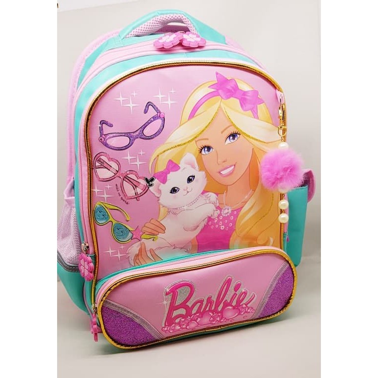 Tas Ransel cewek Sekolah Barbie ORIGINAL / TAS Backpack BARBIE ORIGINAL