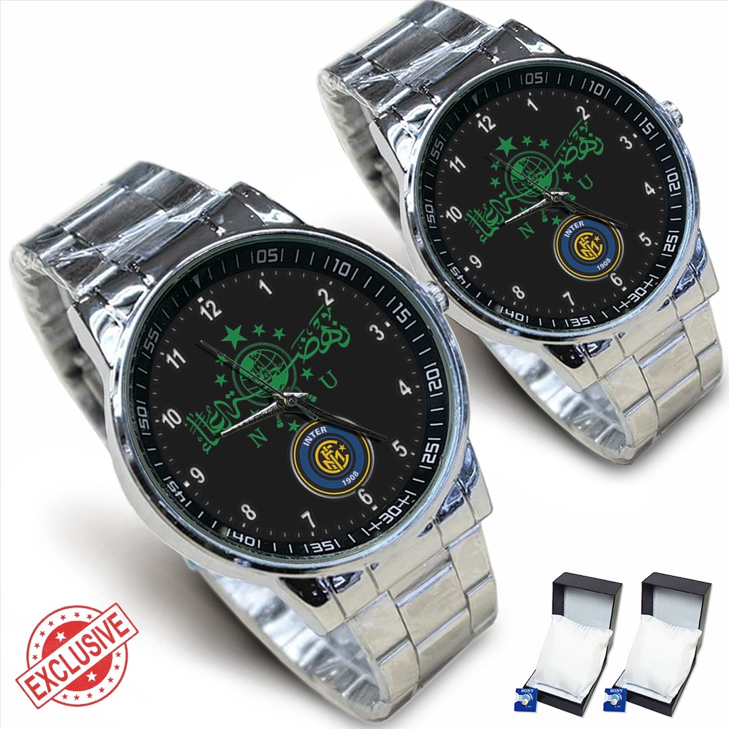 Jam Tangan Rantai Couple NU - INTER (Mantul)