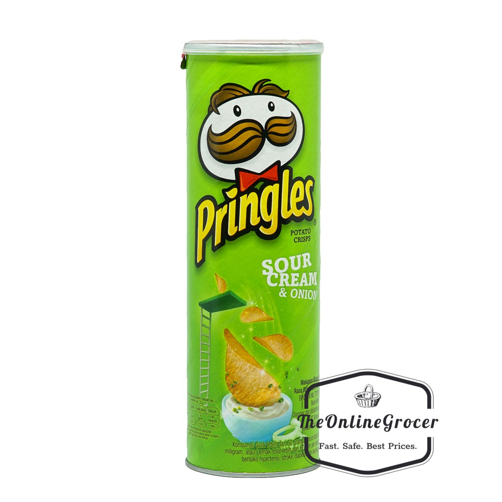 Pringles Sour Cream &amp; Onion 107gr