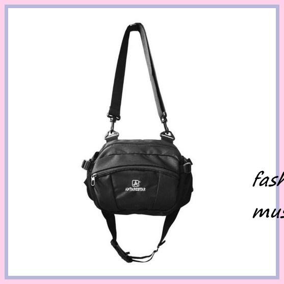 Tas Selempang Keren Fashion Tas Pria Ori Terbaik Hand Bag A9G1 Terlaris  Basic Distro Waterproof Bra