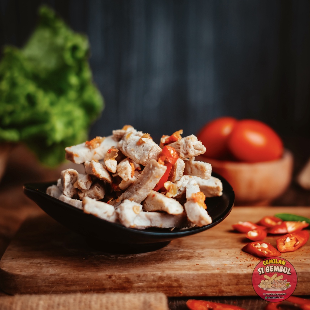 

Cemilan / Cemilan Sigembul / Baso Goreng / Basreng kocok