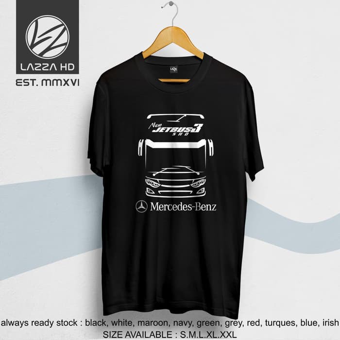 Kaos Tshirt Distro New Jetbus 3 SHD Mercedes Benz Terlaris Termurah ardhina