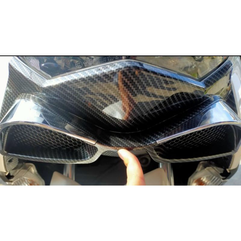 Winglet Aksesoris Variasi Yamaha New Nmax 2021 2022 NEMO Carbon 2 tone Two Tone Winglet Yamaha N max New 2021 2022 2tone Twotone