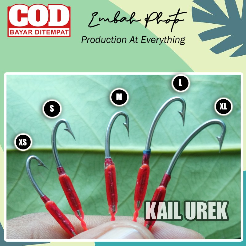 Kail Pancing Urek Belut sawah || Urek Sidat || Kail Belut India Bahan Baja || Kail Baja