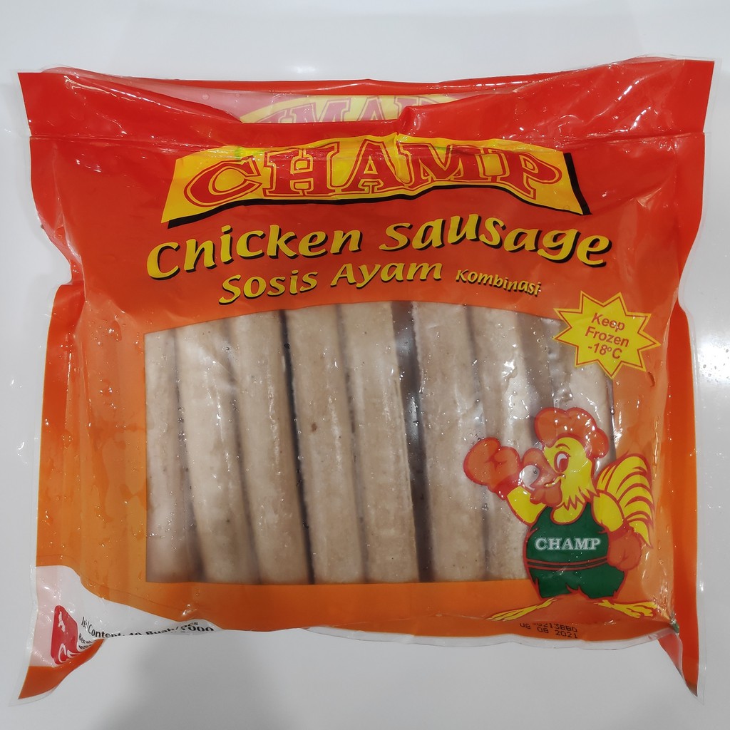 

Champ Sosis Ayam 1kg dan 375gr